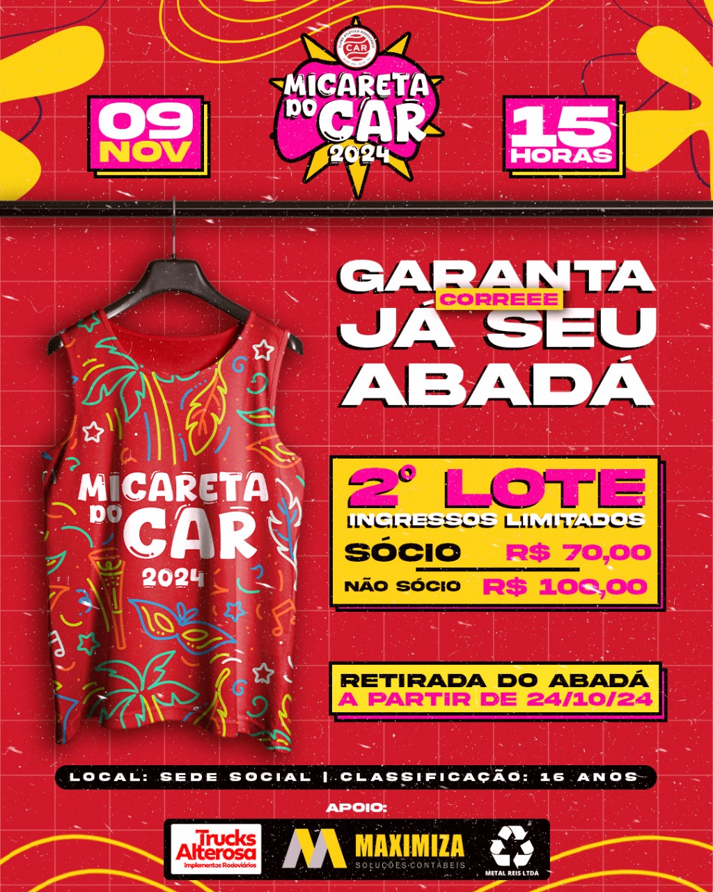 Micareta CAR – 2º Lote